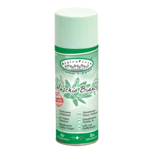 Zapach-Dezodorujący spray o specjalnej formule pochłaniającej zapachy o zapachu Białego Piżma
