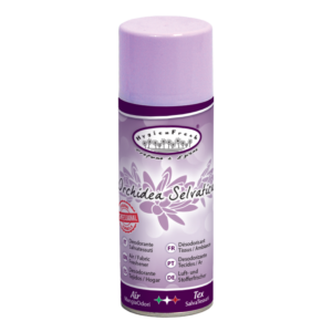 Zapach-Dezodorujący spray o specjalnej formule pochłaniającej zapachy o zapachu Dzikiej Orchidei