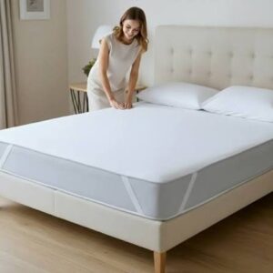 Podkład z gumką na rogach FROTTE 100 % G PVC_100 160 x 200 cm